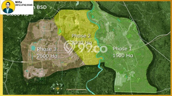 Tanah untuk Dijual di Pagedangan Tangerang Luas 2717m2 Tanah untuk Dijual di Pagedangan Tangerang Luas 2717m2