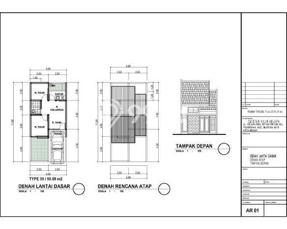 Siap Huni Rumah Minimalis & Modern LB 38m2 di Pedurenan Siap Huni Rumah Minimalis & Modern LB 38m2 di Pedurenan