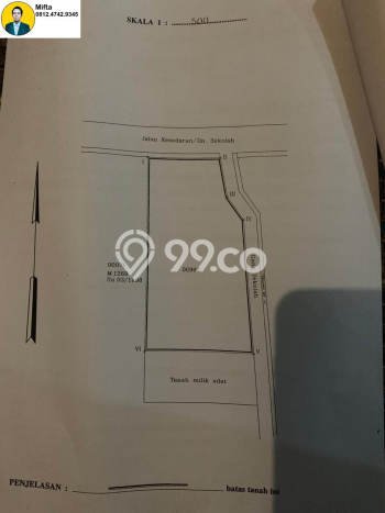 Tanah Dijual di Jakarta Selatan Seluas 1301m2 Strategis Tanah Dijual di Jakarta Selatan Seluas 1301m2 Strategis