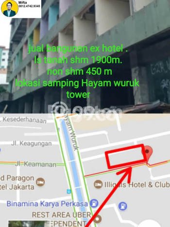 Dijual Tanah di Jakarta Barat, Luas 2900m2 SHM Dijual Tanah di Jakarta Barat, Luas 2900m2 SHM