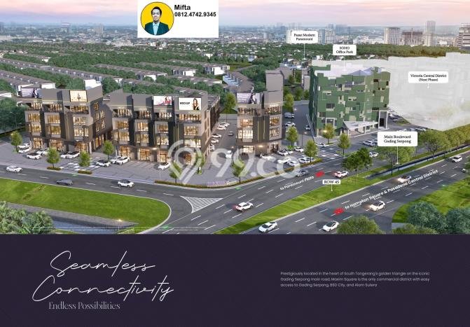 Ruko Dijual di Kelapa Dua Tangerang dengan Luas Bangunan 406m2 Ruko Dijual di Kelapa Dua Tangerang dengan Luas Bangunan 406m2