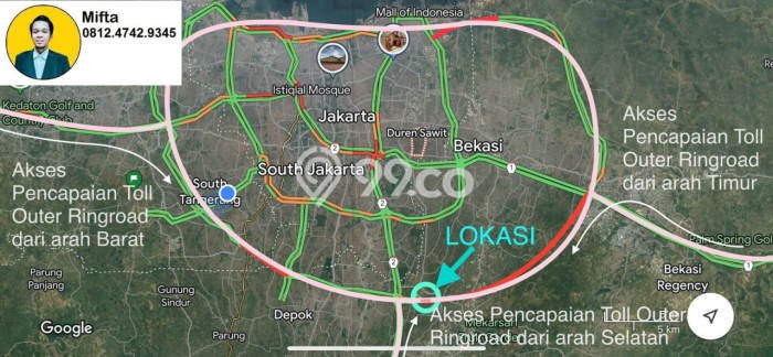 Tanah Kavling Dijual di Bekasi dengan Spesifikasi 8707m2 Tanah Kavling Dijual di Bekasi dengan Spesifikasi 8707m2