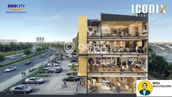 Area Ramai! Ruko Dijual di Cisauk untuk Bisnis Luas Bangunan 347m2 Area Ramai! Ruko Dijual di Cisauk untuk Bisnis Luas Bangunan 347m2