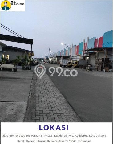 Untuk Dijual! Gudang di Kalideres Jakarta Barat LT 366m2 / LB 283m2 Kawasan Strategis Untuk Dijual! Gudang di Kalideres Jakarta Barat LT 366m2 / LB 283m2 Kawasan Strategis