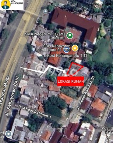 Disewakan Rumah Konsep Minimalis di Kebayoran Lama Jakarta Selatan dengan 5 KT Disewakan Rumah Konsep Minimalis di Kebayoran Lama Jakarta Selatan dengan 5 KT