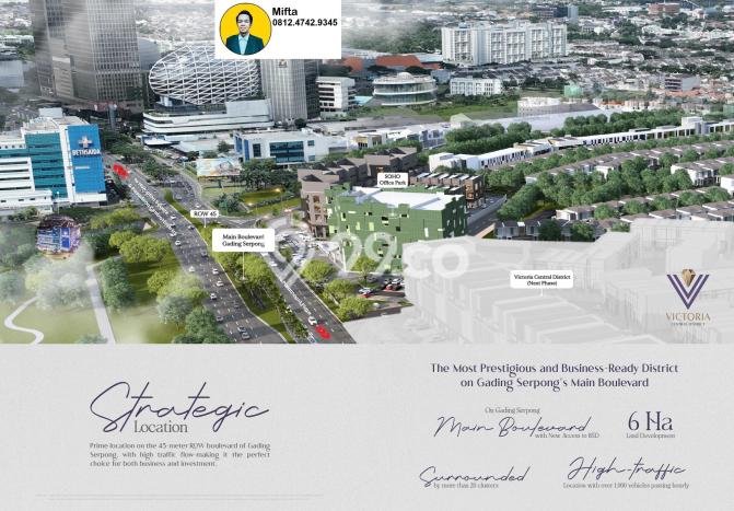 Ruko Dijual di Kelapa Dua Tangerang dengan Luas Bangunan 406m2 Ruko Dijual di Kelapa Dua Tangerang dengan Luas Bangunan 406m2