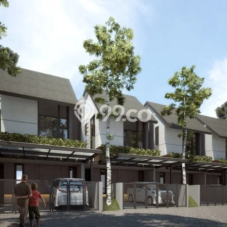 Rumah Minimalis 4 KT di Riau Bandung Unfurnished Rumah Minimalis 4 KT di Riau Bandung Unfurnished