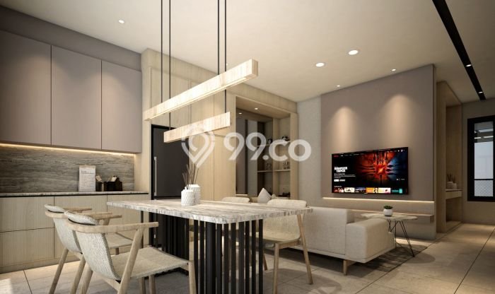 Rumah Minimalis 4 KT di Riau Bandung Unfurnished Rumah Minimalis 4 KT di Riau Bandung Unfurnished
