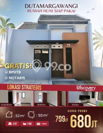 Rumah Minimalis 2 Kamar LT 93m2 di Ciwastra Rumah Minimalis 2 Kamar LT 93m2 di Ciwastra