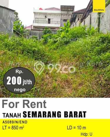 Tanah Siap Pakai Disewakan di Semarang Barat, Semarang, Luas 850m2 Tanah Siap Pakai Disewakan di Semarang Barat, Semarang, Luas 850m2
