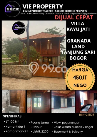 Investasi Menjanjikan! Vila Kawasan Tanjungsari, Dimensi 100m2m², Lokasi Strategis Investasi Menjanjikan! Vila Kawasan Tanjungsari, Dimensi 100m2m², Lokasi Strategis