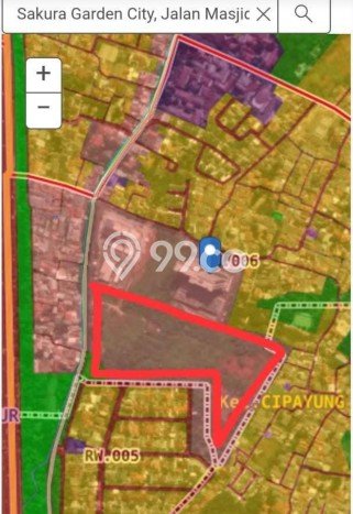 Kavling Tanah di Cipayung Dijual Luas 60000m2 Legalitas - Kavling Tanah di Cipayung Dijual Luas 60000m2 Legalitas -