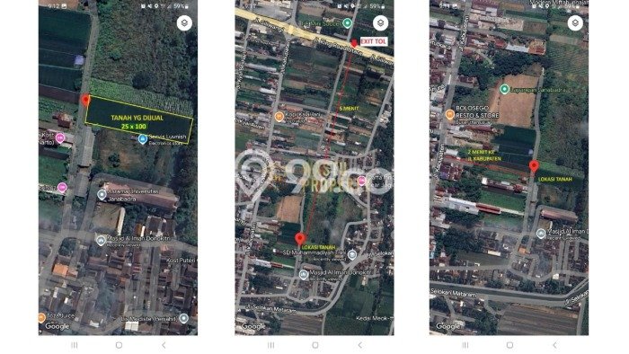 Kavling Tanah di Gamping Dijual Luas 2507m2 Legalitas SHM Kavling Tanah di Gamping Dijual Luas 2507m2 Legalitas SHM