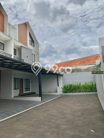 Rumah Mewah LB 90m2 Siap Pakai Desain Elegan di Cinangka, Depok Rumah Mewah LB 90m2 Siap Pakai Desain Elegan di Cinangka, Depok