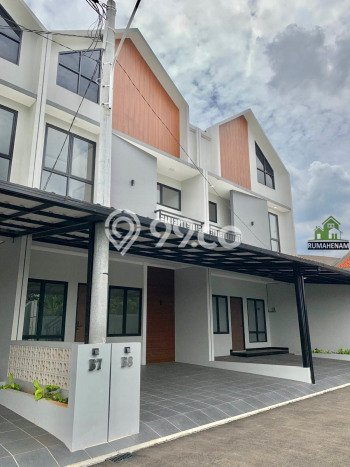 Rumah Mewah LB 90m2 Siap Pakai Desain Elegan di Cinangka, Depok Rumah Mewah LB 90m2 Siap Pakai Desain Elegan di Cinangka, Depok