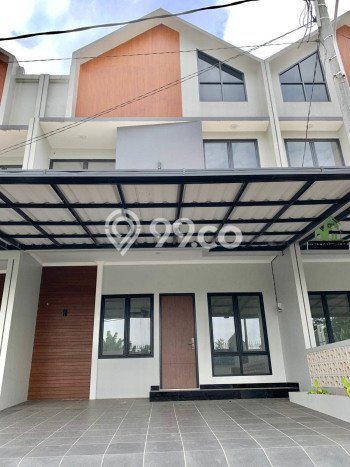 Rumah Mewah LB 90m2 Siap Pakai Desain Elegan di Cinangka, Depok Rumah Mewah LB 90m2 Siap Pakai Desain Elegan di Cinangka, Depok