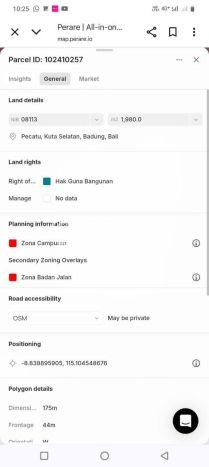Tanah Dijual Area Strategis di Uluwatu Badung 1980m2 Tanah Dijual Area Strategis di Uluwatu Badung 1980m2