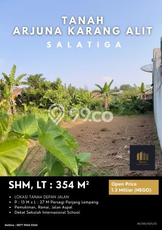 HARGA MENARIK! Tanah Kawasan , Luas 354m2m², Lingkungan Nyaman, Bebas Banjir HARGA MENARIK! Tanah Kawasan , Luas 354m2m², Lingkungan Nyaman, Bebas Banjir
