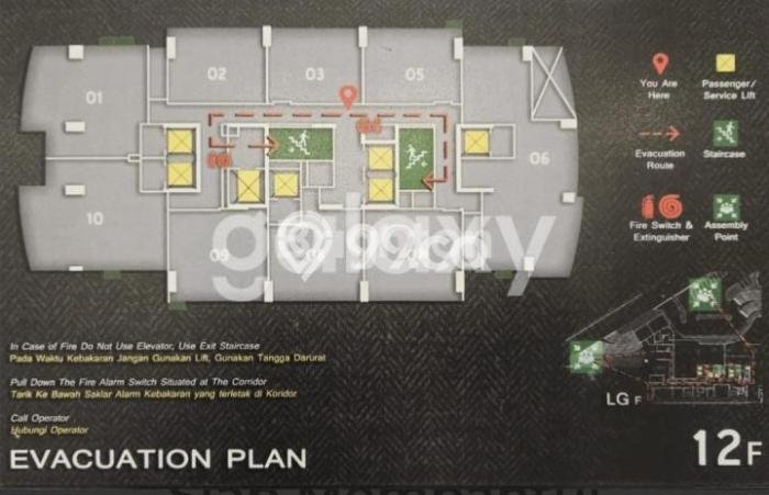 Hunian Apartemen High-Class untuk Dijual di Surabaya dengan 2 BR & 3 Kamar Mandi Hunian Apartemen High-Class untuk Dijual di Surabaya dengan 2 BR & 3 Kamar Mandi
