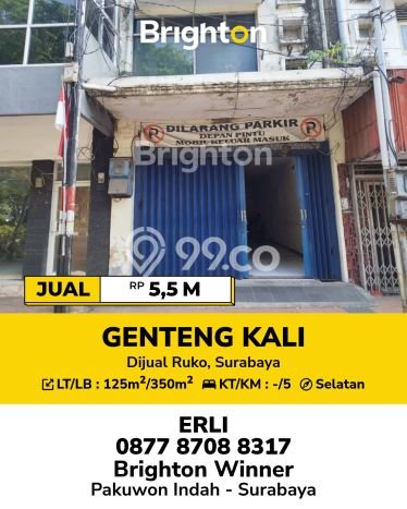 Ruko Favorit Dijual di Genteng Surabaya Kawasan Pusat Bisnis Ruko Favorit Dijual di Genteng Surabaya Kawasan Pusat Bisnis