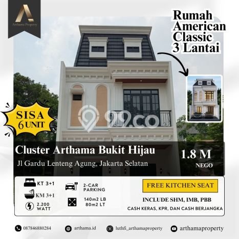 HUNIAN PILIHAN! Rumah di Lenteng Agung, Luas 80m² Bangunan 140m² HUNIAN PILIHAN! Rumah di Lenteng Agung, Luas 80m² Bangunan 140m²