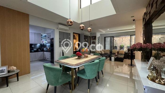 Rumah Elit LB 350m2 Siap Huni Desain Elegan di BSD, Tangerang Rumah Elit LB 350m2 Siap Huni Desain Elegan di BSD, Tangerang