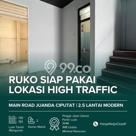 Paling Diincar! Ruko Dijual di Rempoa Ciputat Timur Harga Kompetitif Paling Diincar! Ruko Dijual di Rempoa Ciputat Timur Harga Kompetitif