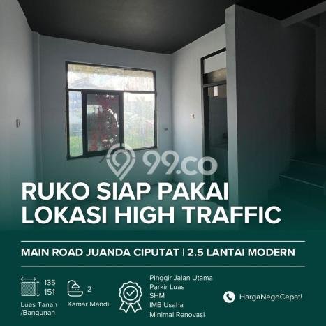 Paling Diincar! Ruko Dijual di Rempoa Ciputat Timur Harga Kompetitif Paling Diincar! Ruko Dijual di Rempoa Ciputat Timur Harga Kompetitif