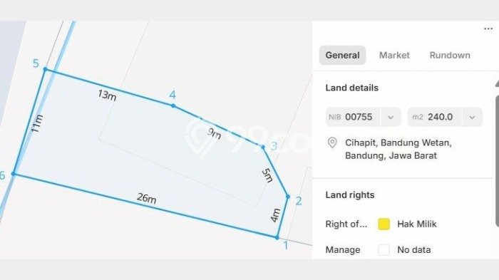 AREA KOMERSIAL! Ruko di Bandung Kota, Luas 189m², Lokasi Premium AREA KOMERSIAL! Ruko di Bandung Kota, Luas 189m², Lokasi Premium