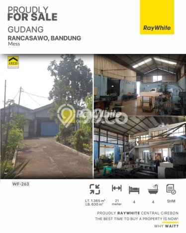 Jual Gudang Area Bisnis di Buah Batu, Luas 630m², Jalan Raya Jual Gudang Area Bisnis di Buah Batu, Luas 630m², Jalan Raya