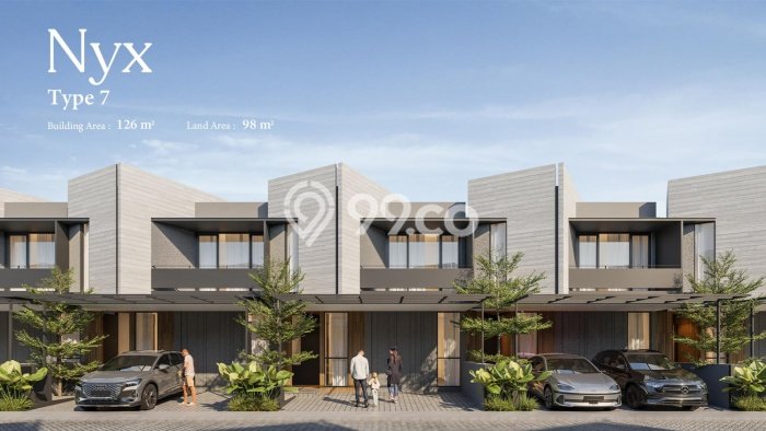 Rumah Strategis Modern Lb 126m2 di Cisauk, Tangerang Rumah Strategis Modern Lb 126m2 di Cisauk, Tangerang