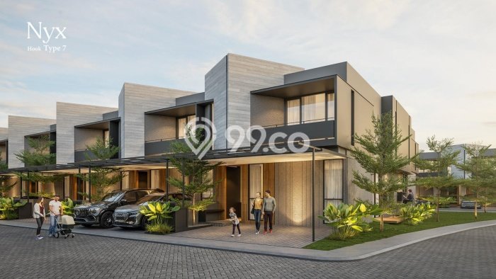 Rumah Strategis Modern Lb 126m2 di Cisauk, Tangerang Rumah Strategis Modern Lb 126m2 di Cisauk, Tangerang