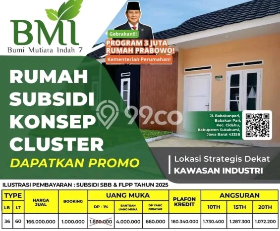 Rumah Strategis di Pusat Kota , Sukabumi - 2 Kamar Tidur Rumah Strategis di Pusat Kota , Sukabumi - 2 Kamar Tidur