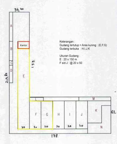 INVESTASI CERDAS! Gudang Kawasan , Luas 10000m2m², Area Bisnis INVESTASI CERDAS! Gudang Kawasan , Luas 10000m2m², Area Bisnis