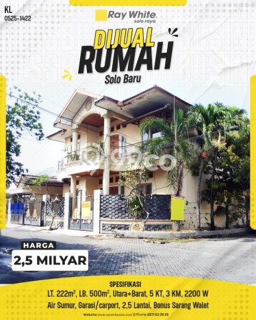 For Sale Rumah 5 Kamar Lokasi Strategis Nyaman dan Strategis di Grogol For Sale Rumah 5 Kamar Lokasi Strategis Nyaman dan Strategis di Grogol