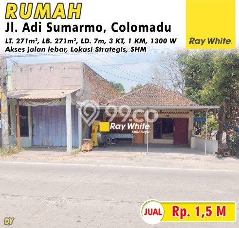 Rumah Strategis Minimalis Lb 271m2 di Colomadu, Karanganyar Rumah Strategis Minimalis Lb 271m2 di Colomadu, Karanganyar