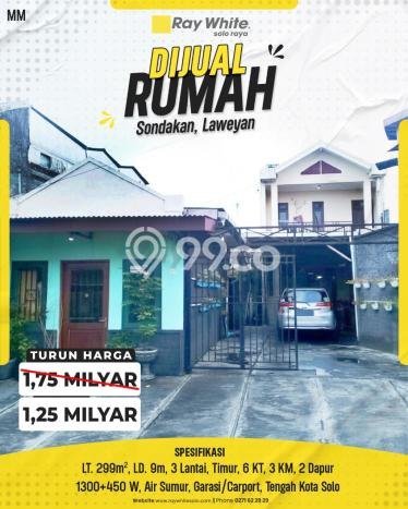 Rumah Strategis Modern Lb 350m2 di Laweyan, Solo Rumah Strategis Modern Lb 350m2 di Laweyan, Solo