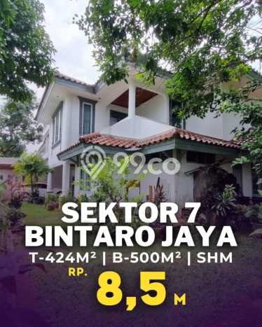 Ready to Use! Premium House LT 424m2 Desain Elegan di Bintaro Ready to Use! Premium House LT 424m2 Desain Elegan di Bintaro
