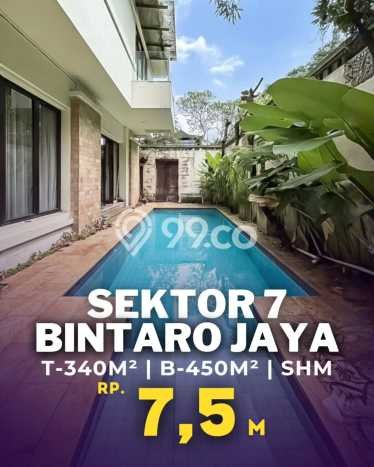 Hunian Mewah LB 130m2 Siap Huni Desain Elegan di Bintaro, Tangerang Selatan Hunian Mewah LB 130m2 Siap Huni Desain Elegan di Bintaro, Tangerang Selatan