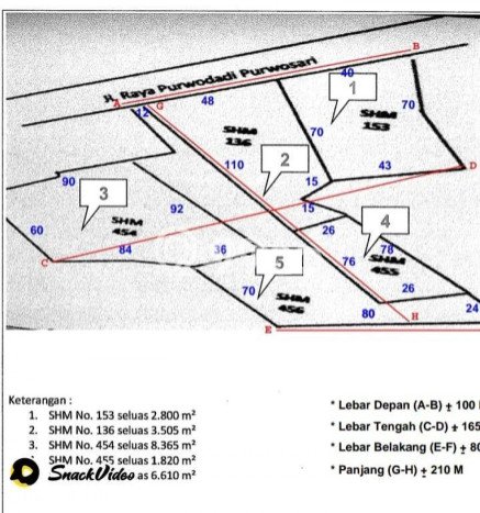 Lahan Kosong Dijual di Pasuruan dengan Area 23m2 Lahan Kosong Dijual di Pasuruan dengan Area 23m2