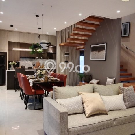 For Sale! Luxury House LT 128m2 Desain Elegan di BSD For Sale! Luxury House LT 128m2 Desain Elegan di BSD