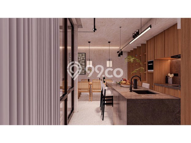 Vila di Canggu, Dimensi 59m², Cocok untuk berbagai keperluan Vila di Canggu, Dimensi 59m², Cocok untuk berbagai keperluan