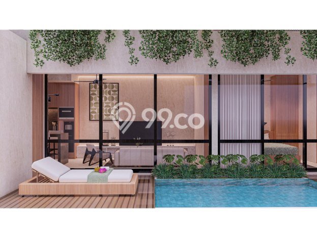 Vila di Canggu, Dimensi 59m², Cocok untuk berbagai keperluan Vila di Canggu, Dimensi 59m², Cocok untuk berbagai keperluan