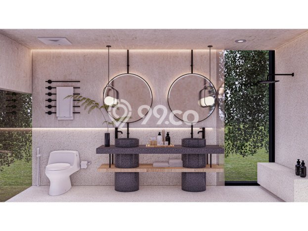 Vila di Canggu, Dimensi 59m², Cocok untuk berbagai keperluan Vila di Canggu, Dimensi 59m², Cocok untuk berbagai keperluan