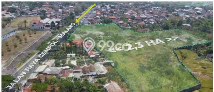 Lahan Dijual Lokasi Strategis di Malang dengan Luas 50000m2 Lahan Dijual Lokasi Strategis di Malang dengan Luas 50000m2