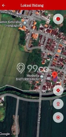 Tanah Kosong Dijual di Sidoarjo dengan Area 579m2 Tanah Kosong Dijual di Sidoarjo dengan Area 579m2