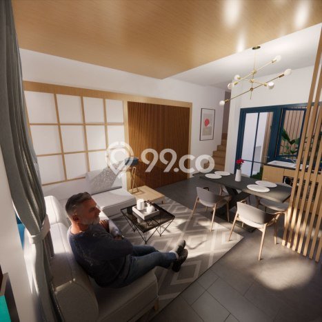 Rumah Modern Cantik 2 KT Siap Huni di Pondokmelati Rumah Modern Cantik 2 KT Siap Huni di Pondokmelati