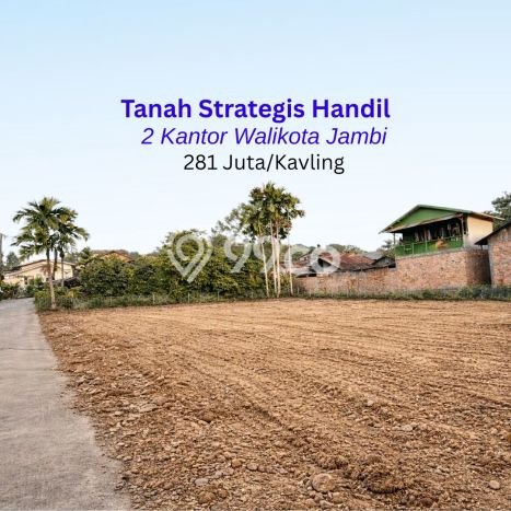 Kavling Tanah Dijual di Jambi Selatan, Jambi, Luas 150m2 Area Strategis Kavling Tanah Dijual di Jambi Selatan, Jambi, Luas 150m2 Area Strategis