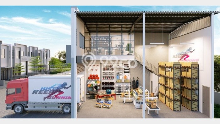 Untuk Dijual! Gudang di Ciater Tangerang LT 400m2 / LB 400m2 Kawasan Strategis Untuk Dijual! Gudang di Ciater Tangerang LT 400m2 / LB 400m2 Kawasan Strategis