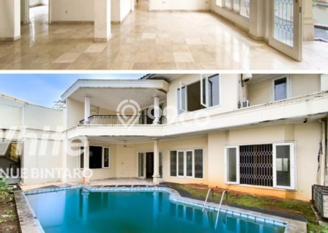 For Sale! Luxury House LT 305m2 Desain Elegan di Pondok Indah For Sale! Luxury House LT 305m2 Desain Elegan di Pondok Indah